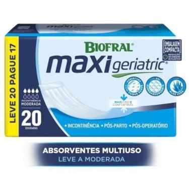 Imagem de Absorvente geriatrico maxi geriat leve 20 pague 17 - ESSITY TENA BIOFR