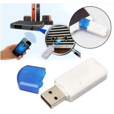 Imagem de Adaptador Receptor Bluetooth USB Pendrive Carro Música