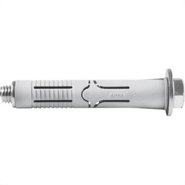 Imagem de Ancora Chumbador. Fixador Nylon Cbn B 1/4X3  C/Paraf - Kit C/25 Pc