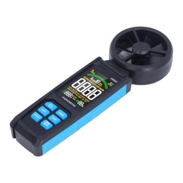 Imagem de Medidor Portátil de Velocidade do Ar, Anemômetro Digital, Velocidade do Com Tela LCD para Atividades Ao Ar Livre