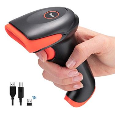 Imagem de Tera Pro Wireless 2D QR Scanner de código de barras 3 em 1 Bluetooth e 2,4 GHz sem fio e conexão USB com fio, conectar, smartphone, tablet, PC, leitor de código de barras com alerta de vibração modelo