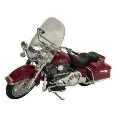 Imagem de Harley Davidson 1999 Flhr Road King Vermelho 1:18 Maisto