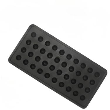 Imagem de Forma De Gelo Silicone Molde Chocolate Forminha 40 Bolinhas Flexível Drinks Congelar Molho Papinha