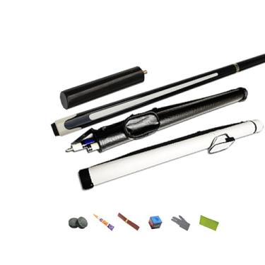 Imagem de Taco de Sinuca Profissional CQBXRD - 1/2 Estrutura Taco de Bordo Canadense, 147cm 58in, Cabeça de Polo 13mm