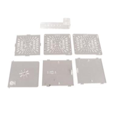 Imagem de Incubadora de criação de peixes, caixa de isolamento de peixe, design de sucção de gancho de acrílico ajustável de altura transparente para isolamento para reprodução (10 cm x 10 cm x 10 cm)