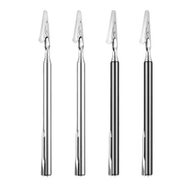 Imagem de CarpNettore 4pcs Telescópicos Jacarés -clip -set -Schmucking Ferramenta para Mecânica de Jóias, Grampo de Arame Modal de Fortificação de Jóias