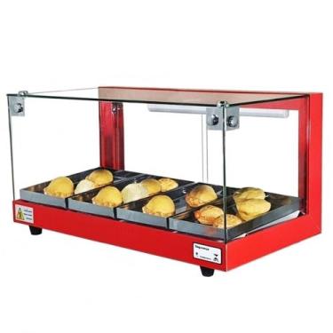 Imagem de B4 - Estufa Beta para salgados 4 bandejas Vermelha - 220V - Omega