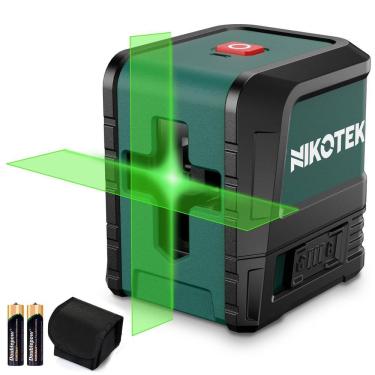 Imagem de Linha verde autonivelante Nikotek de nível de laser com bateria