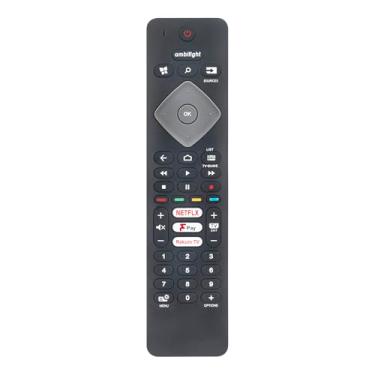 Imagem de AULCMEET 398GM10BEPHN0017HT YKF466-A006 Novo controle remoto de substituição adequado para Philips Smart TV 70PUS7304 43PUS7354 50PUS7354 55PUS7354 65PUS7354 75PUS7354 50PUS7354 04