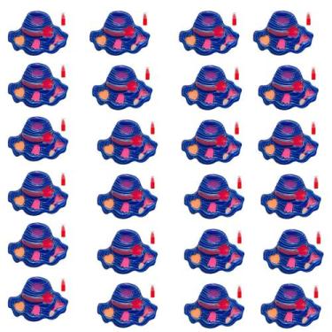 Imagem de kit 24 maquiagem infantil mini com sombras colorido brinquedo infantil