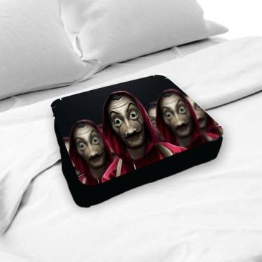 Imagem de Almofada Bandeja para Notebook Laptop Personalizado La Casa de Papel D