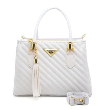 Imagem de Bolsa Media Feminina Línea Shopbag Transversal Elegante de Ombro Inspi