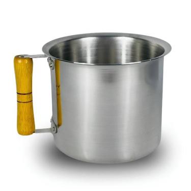 Imagem de Caneco Fervedor Leiteira 2,6 Litro Canecão Alumínio Polido - Alumínios