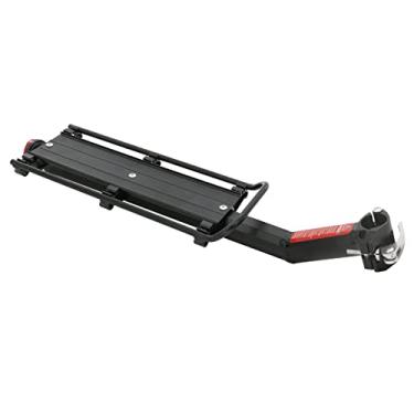 Imagem de Rack de Ciclo, Rack de Ciclo Traseiro da Liga de Alumínio Com Cordão Elástico de Bungee, Montagem Rápida de Liberação, Capacidade de Carga de 9 Kg, Rack de Ciclo de Serviço