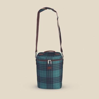 Imagem de Bolsa Térmica Para 4 Garrafas 12l Verde - Acasa