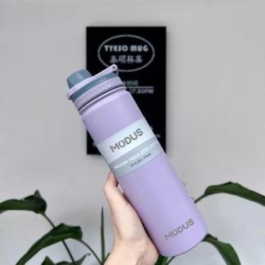 Imagem de Garrafa Térmica de 304 Aço Inoxidável 750ML Manter Quente e Frio Café 