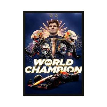 Imagem de Max Verstappen F1 Vencedor Do Grande Prêmio Do Brasil Poster Art Print