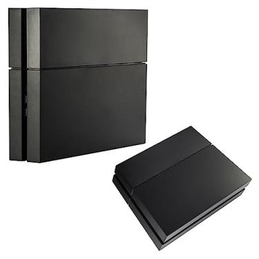Imagem de eXtremeRate Capa Protetora Para Compartimento De Disco Rígido Solid Black Matte, Placa Frontal Reposição Compatível Com Console Ps4 - Não Incluída