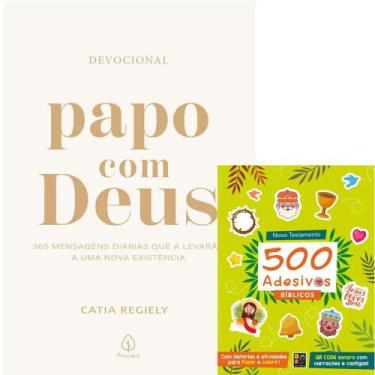 Imagem de Kit Papo Com Deus 365 Mensagens Diárias + Livro extra - Kit de Livros,