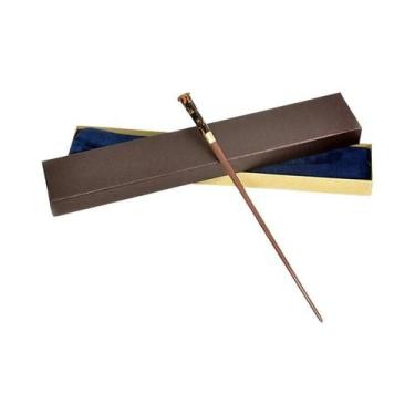 Imagem de varinha mágica com núcleo de metal cosplay para crianças com caixa - o