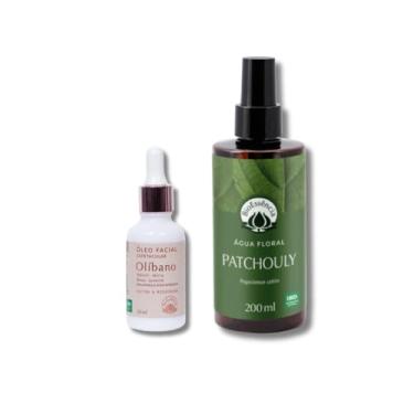 Imagem de Kit Sérum Facial Olíbano 30ml + Agua Floral Patchouly Vegano 200ml