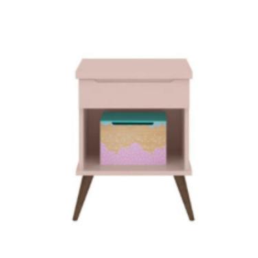 Imagem de Mesa de Apoio Infantil Bebê Rêtro Melinda Rosê