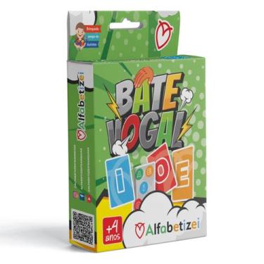 Imagem de Jogo Cartas Infantil Bate Vogal Autismo Dislexia Alfabetizei