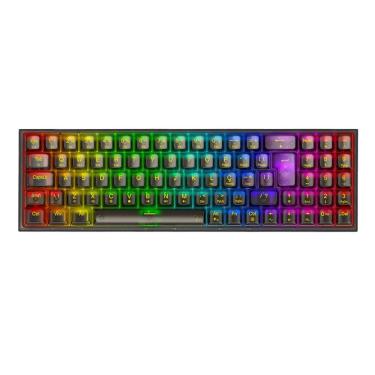 Imagem de Teclado Gamer Redragon Pollux Pro Clear Preto RGB - K628CTB-RGB-PRO - 6547