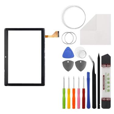 Imagem de Vvsialeek Nova substituição de digitalizador de tela sensível ao toque para Zonko K105 com kit de ferramentas de reparo especializadas (sem tela LCD) - com adesivo OCA