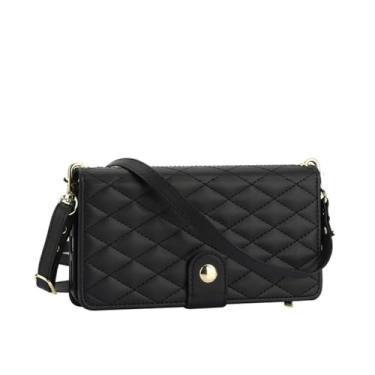 Imagem de HJZSZX Para Samsung A54 (5G) Lanyand Couro Zip Wallet Phone Case Cover (Para Samsung A54 (5G)/preto)