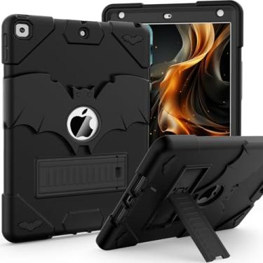 Imagem de YIMIKOL Capa infantil para iPad 9ª geração/iPad 8ª geração/iPad 7ª geração, capa para iPad de 10,2 polegadas 2021/2020/2019, capa resistente à prova de choque de 10,2 polegadas para meninos e meninas