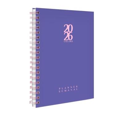 Imagem de Agenda 2026 Planner Semanal Solid Colors Very Peri