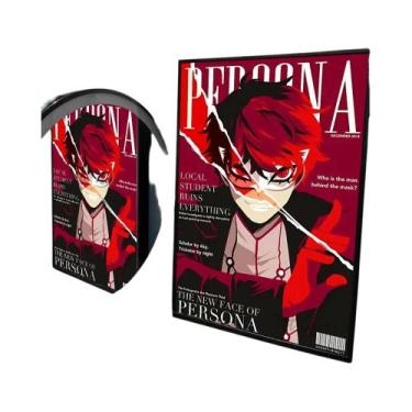 Imagem de Persona 5 Gaming Poster Autoadesivo Adesivo De Papel À Prova D'água Pa