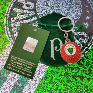 Imagem de Chaveiro Palmeiras Oficial Resinado Escudo 1914 - SabiArt Metais