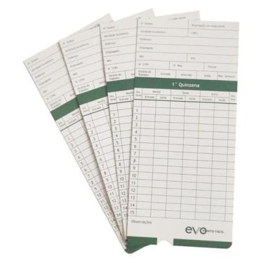 Imagem de Cartao Ponto 100 Unidades para Relogio Cartografico - Evo Sistemas