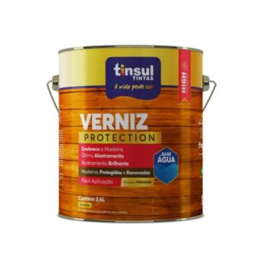 Imagem de Verniz Base Água Incolor Brilhante 3,6l  Tinsul
