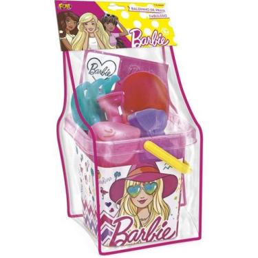 Imagem de Brinquedo Baldinho de Praia Fabuloso Barbie - 7744 - Fun