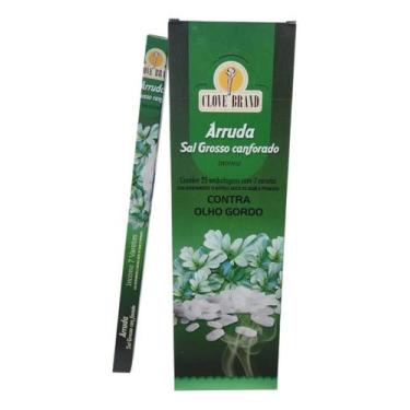 Imagem de Incenso Arruda & Sal Grosso Made In Índia Cx C/175 Varetas - Clove Bra