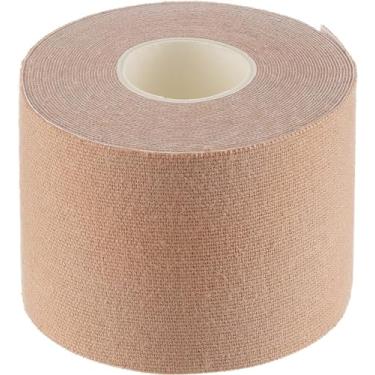 Imagem de Fita Kinésio Tape Bandagem Elástica Adesiva para Fisioterapia Lesão Muscular Rolo 5cm x 5m Funcional Treino Recuperação Muscular, Evita Lesões