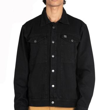 Imagem de Jaqueta Billabong Barlow Jeans WT25 Masculina Preto
