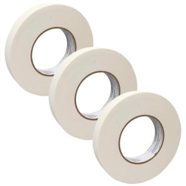 Imagem de Esparadrapo Esportivo Branco Missner 2,5cm x 50m Kit com 3 Unidades