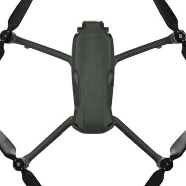Imagem de AIR3S Película de vinil antiarranhões para câmera para DJI Air 3S Body Acessórios Protetor Casaco (Couro Verde)