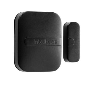 Imagem de Sensor de abertura magnetico sem fio xas smart preto - intelbras