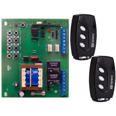 Imagem de Placa Central de Portão Compatível Rossi Sensor Hall X4 + 2 Controle d