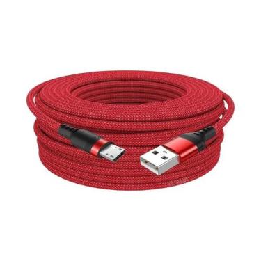 Imagem de Cabo Micro USB De Carregamento Rápido De 5 Metros Para Xiaomi Redmi Sa