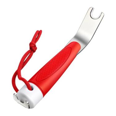 Imagem de Baoblaze Ferramenta de encaixe superior para encaixes de lona de barco, práticos para rasgar acessórios de lona, ​​roupas de reposição, toldos e durabilidade, Vermelho