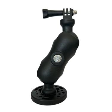 Imagem de UGPLM Suporte para câmera de ação em caiaque Suporte portátil universal para câmera esportiva profissional ajustável para canoagem Caiaque