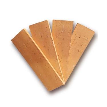 Imagem de Plaqueta Tijolinho 24x7cm Rosa 1m² Rustica Impermeabilizada - CERAMICA