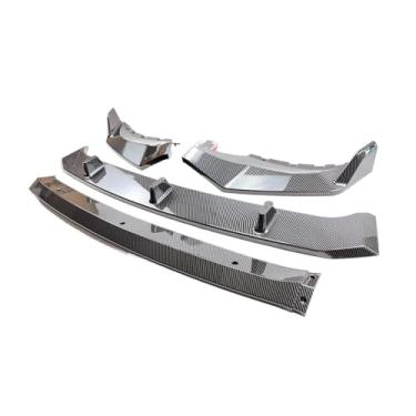 Imagem de Protetor de para-choque dianteiro, spoiler, kit de proteção para 4 peças, compatível com BMW X5 G05 M Sport 2019-2022(Carbon Fiber Style)