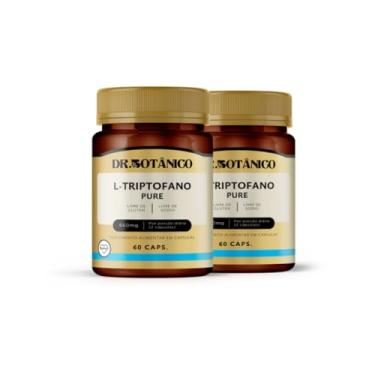 Imagem de KIT 02 UN L-TRIPTOFANO PURE 2000MG 60 CAPSULAS - DR. BOTÂNICO